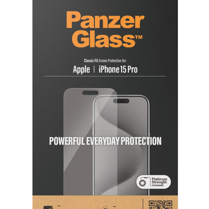 PanzerGlass Apple iPhone 15 Pro - Classic Fit