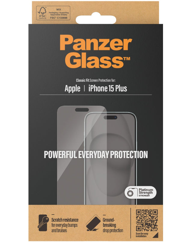 PanzerGlass Apple iPhone 15 Plus - Classic Fit