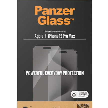 PanzerGlass Apple iPhone 15 Pro Max - Classic Fit