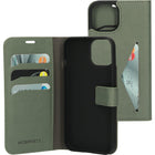 wallet case groen iphone 15