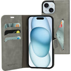 Mobiparts Classic Wallet Case Apple iPhone 14/15 Grijs