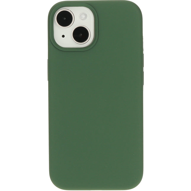 iphone 15 siliconen hoesje groen