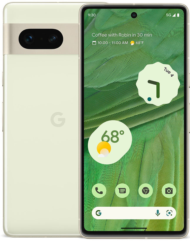 Google Pixel 7 groen