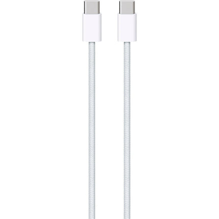 Apple USB-C naar USB-C Nylon Kabel Wit 2x USB-C