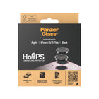 PanzerGlass Apple iPhone 15/15 Plus - Hoops Camera Lens Protector - Black