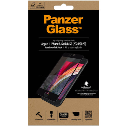 Panzerglass iPhone 8/SE 2020/SE 2022 Case Friendly