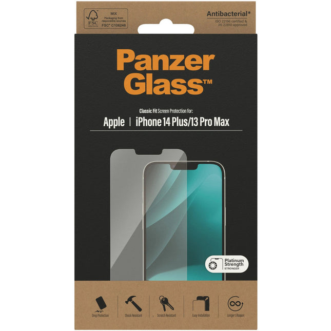 Panzerglass Apple iPhone 14 plus en 13 pro max classic fit