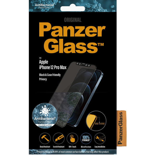 Panzerglass Apple iPhone 12 pro max casefriendly privacy glass