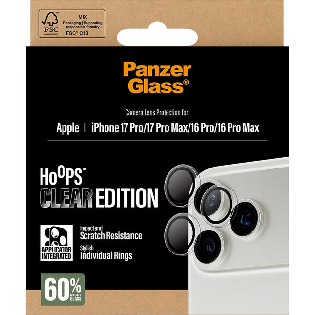 Panzerglass Hoops Apple iPhone 17 Pro/Pro Max/16 Pro/16 Pro Max