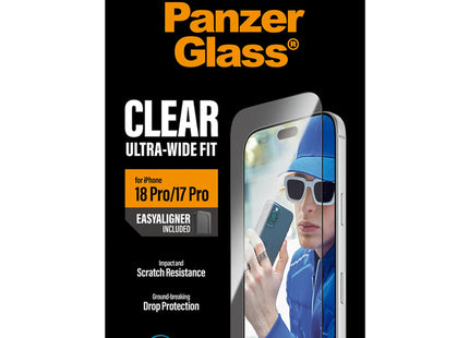 Panzerglass Apple iPhone 18 Pro | Ultra-Wide Fit