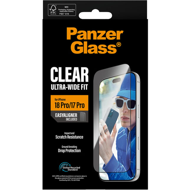 Panzerglass Apple iPhone 18 Pro | Ultra-Wide Fit