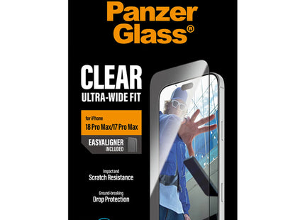 Panzerglass Apple iPhone 18 Pro Max | Ultra-Wide Fit