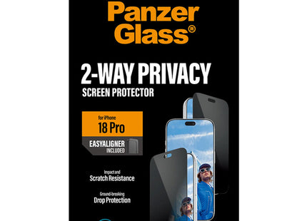 Panzerglass Apple iPhone 18 Pro Privacy | Ultra-Wide Fit