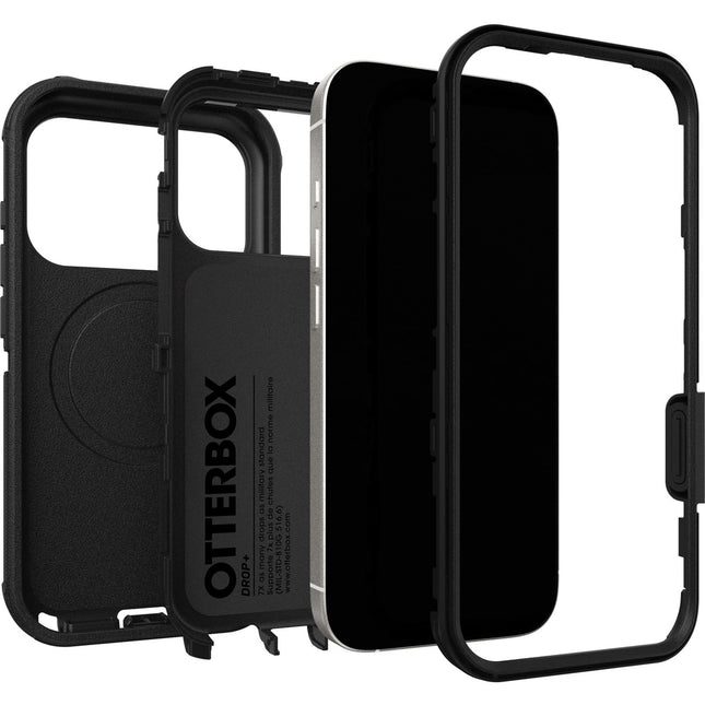 OtterBox Defender Pro MagSafe Camera Control Case Apple iPhone 17 Pro Zwart