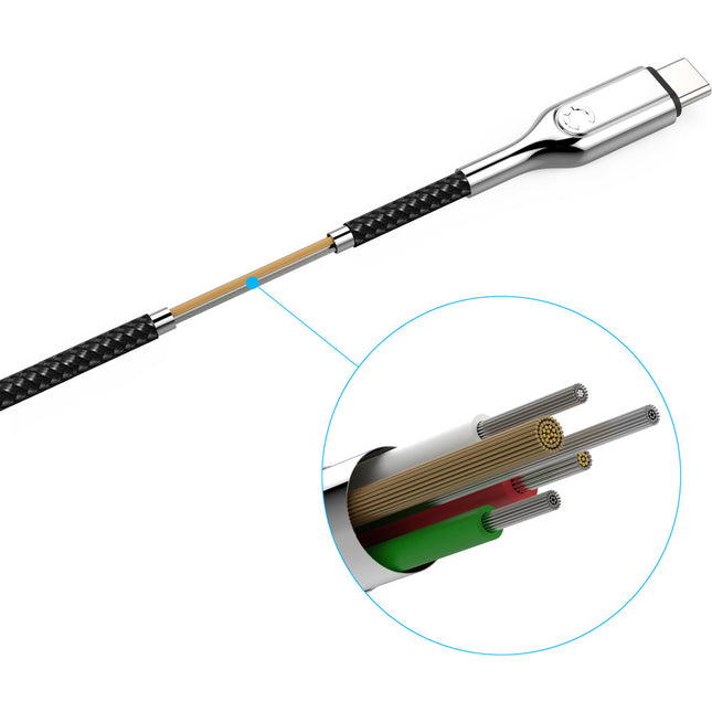 Cygnett Armoured Braided USB-C naar USB Kabel