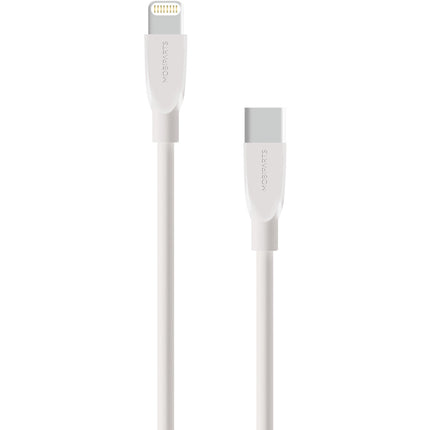 Mobiparts Apple Lightning naar USB-C Cable 2A Wit