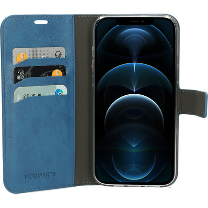 Mobiparts Classic Wallet Case Apple iPhone 12 Pro Max Blauw