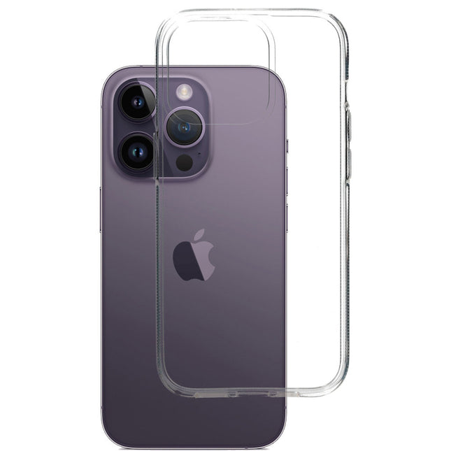 Mobiparts Classic TPU Case Apple iPhone 14 Pro Transparant
