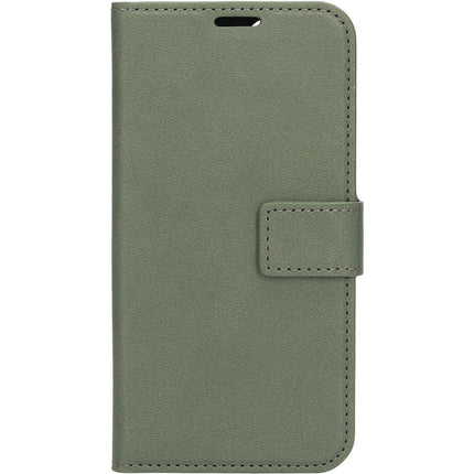 Mobiparts Classic Wallet Case Apple iPhone 14 Groen