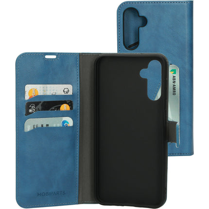 Samsung Galaxy A14 wallet case blauw
