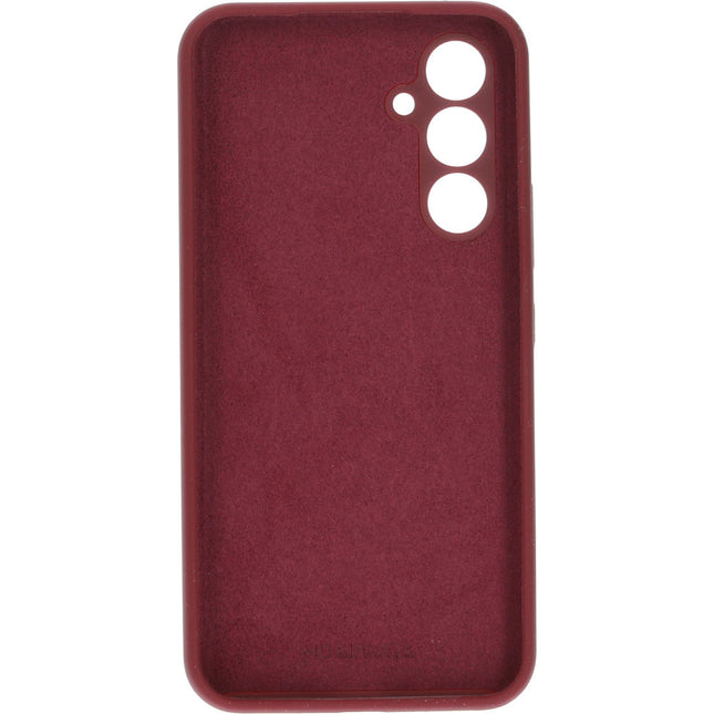 Samsung Galaxy A54 siliconen hoesje rood