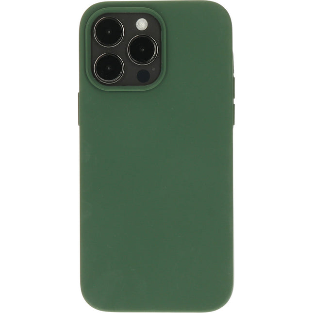 Mobiparts Silicone Cover Apple iPhone 14 Pro Groen