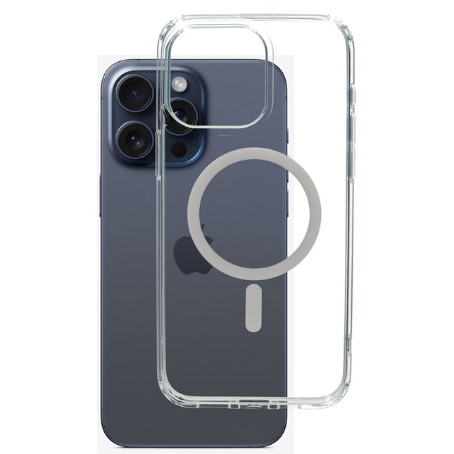 Mobiparts Hardcover Apple iPhone 15 Pro Max Transparant