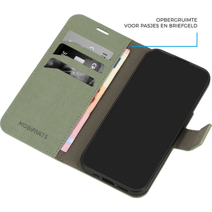 Mobiparts Classic Wallet Case Samsung Galaxy A15 Groen