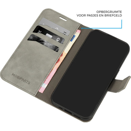 Mobiparts Classic Wallet Case Samsung Galaxy A15 Grijs