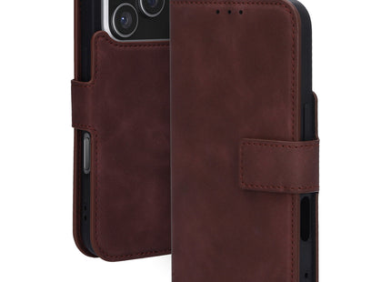 Mobiparts Classic Wallet Case Apple iPhone 17 Pro Rood (MagSafe Compatible)