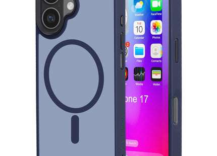 Mobiparts Hardcover Apple iPhone 17 Blauw (Magsafe Compatible)