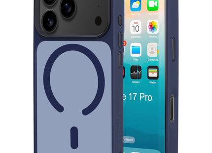 Mobiparts Hardcover Apple iPhone 17 Pro Blauw (Magsafe Compatible)