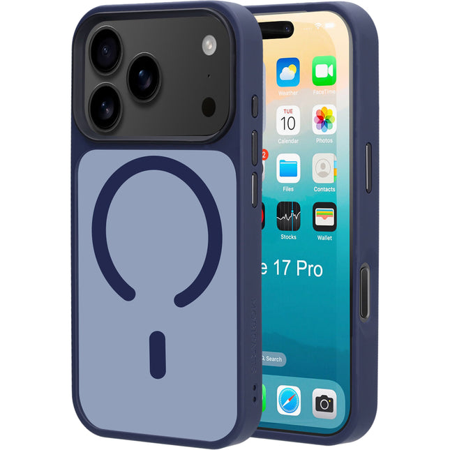 Mobiparts Hardcover Apple iPhone 17 Pro Blauw (Magsafe Compatible)