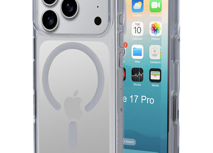 Mobiparts Hardcover Apple iPhone 17 Pro Transparant (Magsafe Compatible)