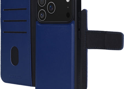 Mobiparts Leather 2 in 1 Wallet Case Apple iPhone 17 Pro Max Blauw