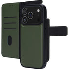 Mobiparts Leather 2 in 1 Wallet Case Apple iPhone 17 Pro Groen