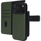 Mobiparts Leather 2 in 1 Wallet Case Apple iPhone 17 Pro Max Groen