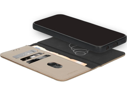 Mobiparts Leather 2 in 1 Wallet Case Apple iPhone 17 Taupe