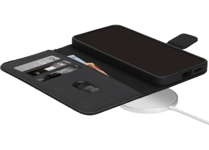 Mobiparts Leather Wallet Case Samsung Galaxy S26 Zwart