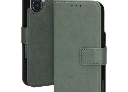 Mobiparts Classic Wallet Case Apple iPhone 17 groen (MagSafe Compatible)