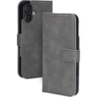 Mobiparts Classic Wallet Case Apple iPhone 17 Grijs (MagSafe Compatible)