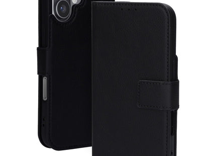Mobiparts Classic Wallet Case Apple iPhone 17 Zwart (MagSafe Compatible)