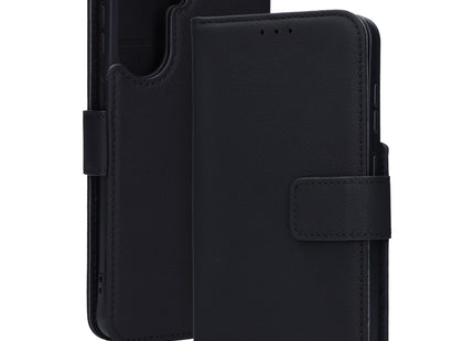 Mobiparts Leather Wallet Case Samsung Galaxy A57 Zwart