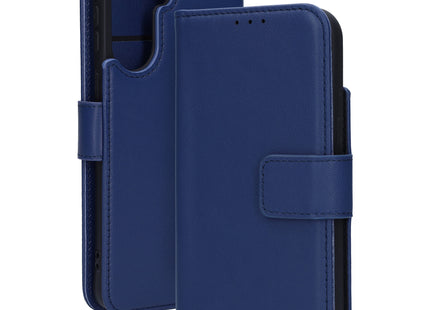 Mobiparts Leather Wallet Case Samsung Galaxy A57 Blauw