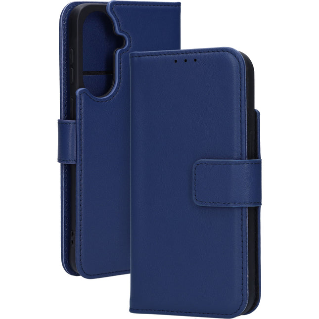 Mobiparts Leather Wallet Case Samsung Galaxy A57 Blauw