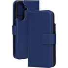 Mobiparts Leather Wallet Case Samsung Galaxy A37 Blauw