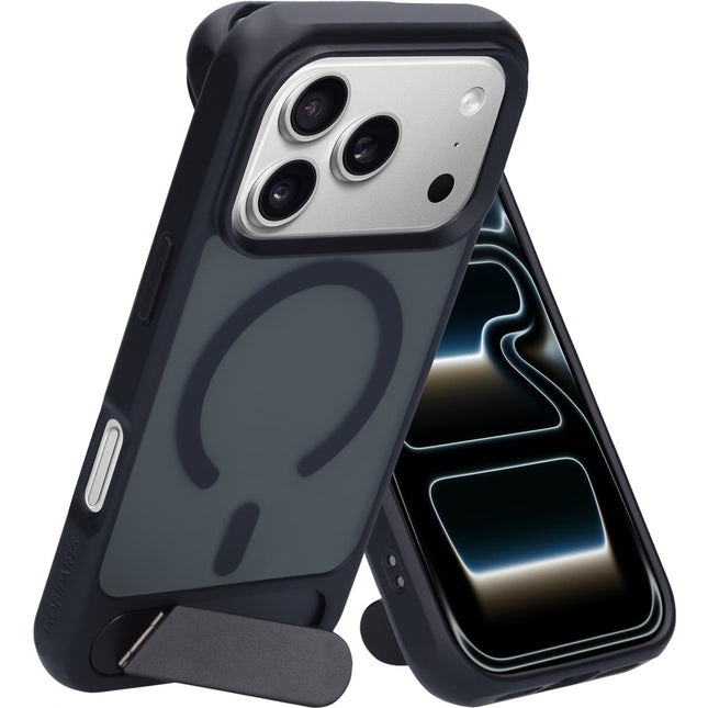 Mobiparts Hardcover Apple iPhone 17 Pro met stand en MagSafe