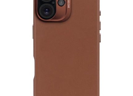 Decoded Leather Backcover Apple iPhone 16 Bruin