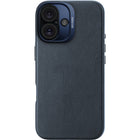 Decoded Leather Backcover Apple iPhone 16 Blauw