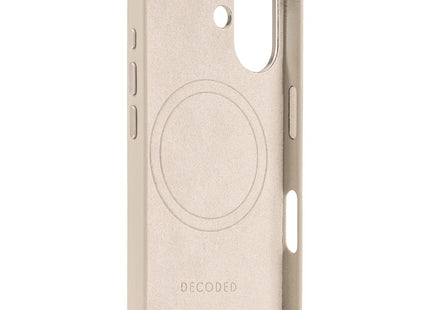 Decoded Leather Backcover Apple iPhone 16 Roze